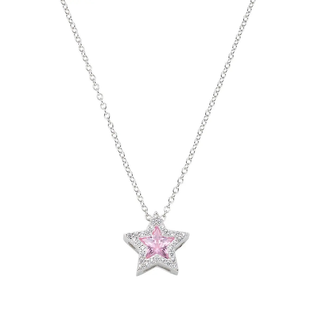 Amen Collana Stella Zirconi