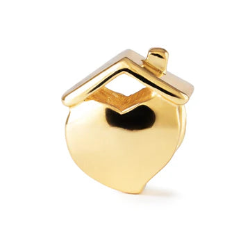 Trollbeads Casa, placcato oro