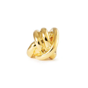 Trollbeads Nodo della Fortuna, placcato oro