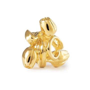 Trollbeads Tulipani dell'Ottimismo, placcato oro