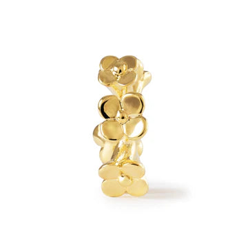 Trollbeads Corona di Fiori, placcato oro