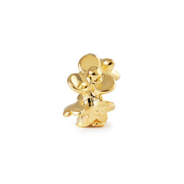 Trollbeads Bouquet di Fiori, placcato oro